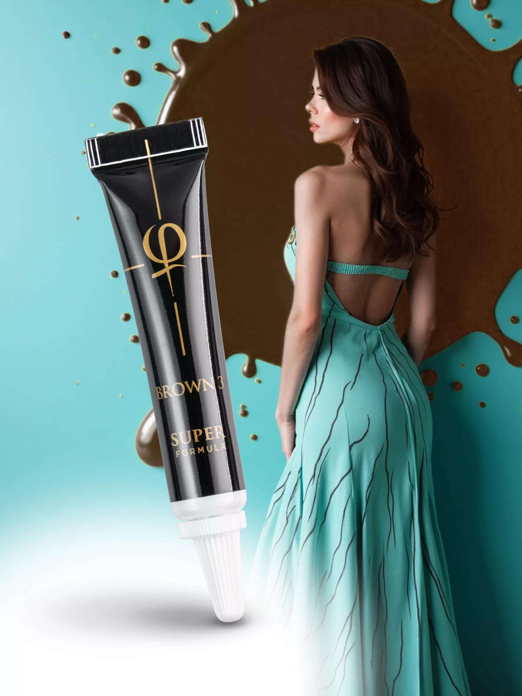 PhiBrows Brown 3 SUPER Pigment 5ml Brown 3.jpg