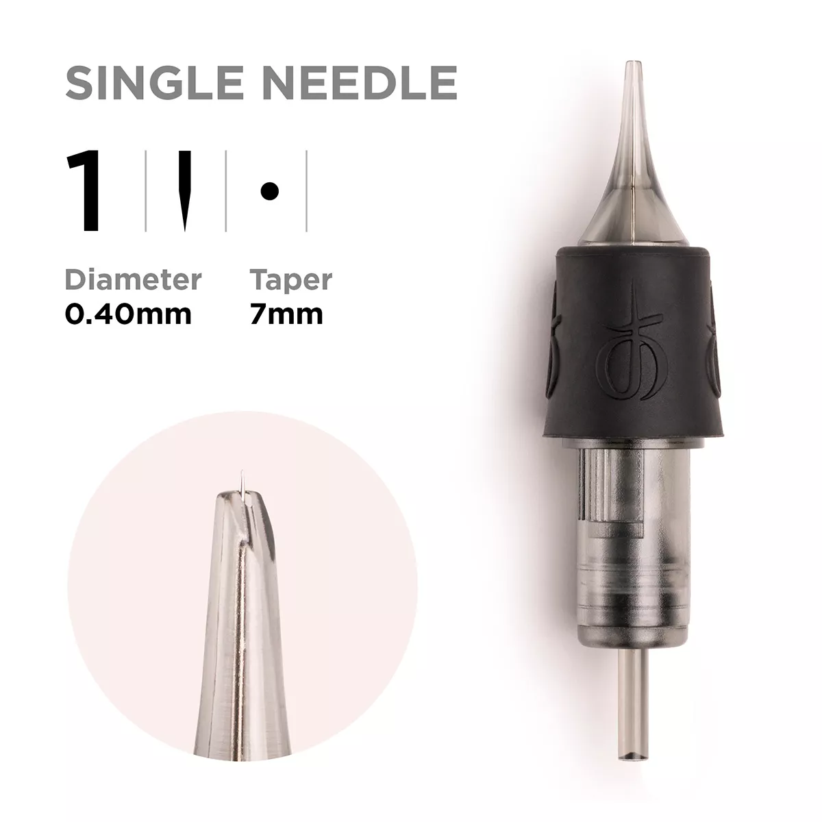 Phi Black Cartridge 0.40 1R, 7mm taper - 10pcs phi black cartridge 0.40 1r, 7mm taper - 10pcs 4.jpg