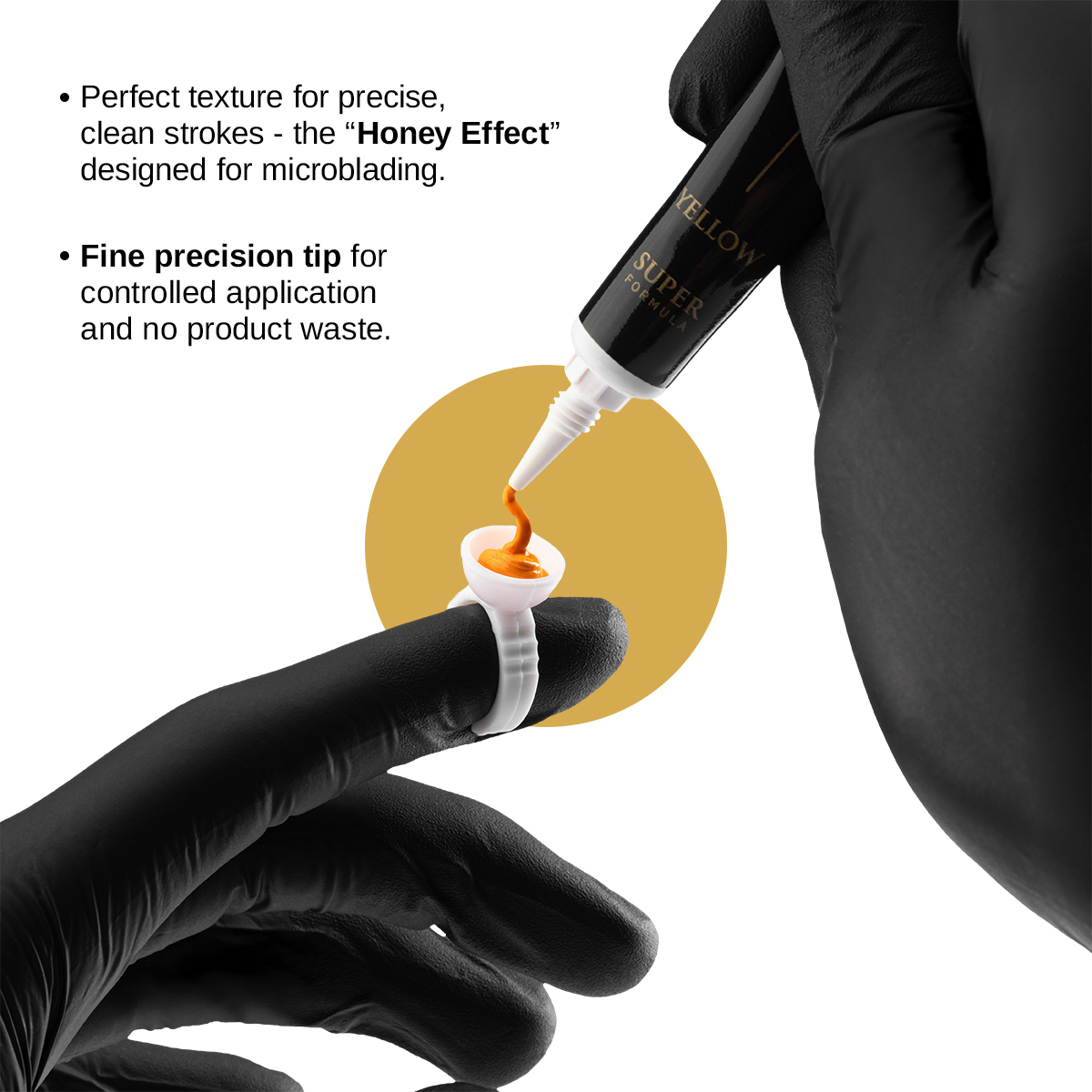 Phibrows Yellow SUPER Pigment 5ml - 2pcs