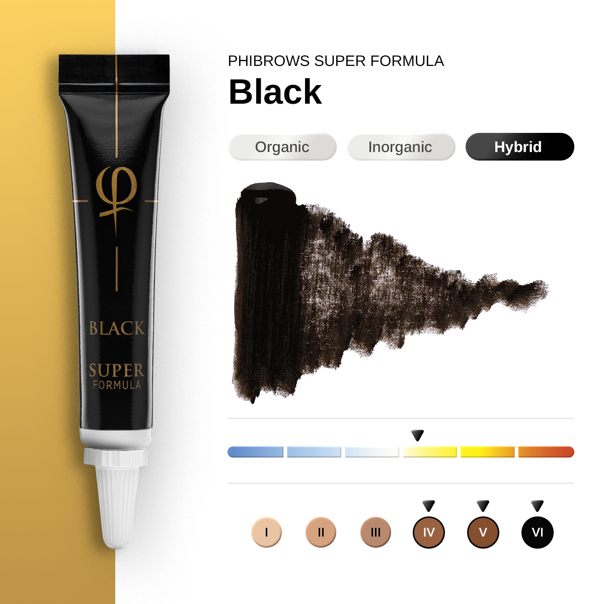 Phibrows Black SUPER Pigment 5ml - 2pcs Phibrows Black SUPER Pigment 5ml - 2pcs