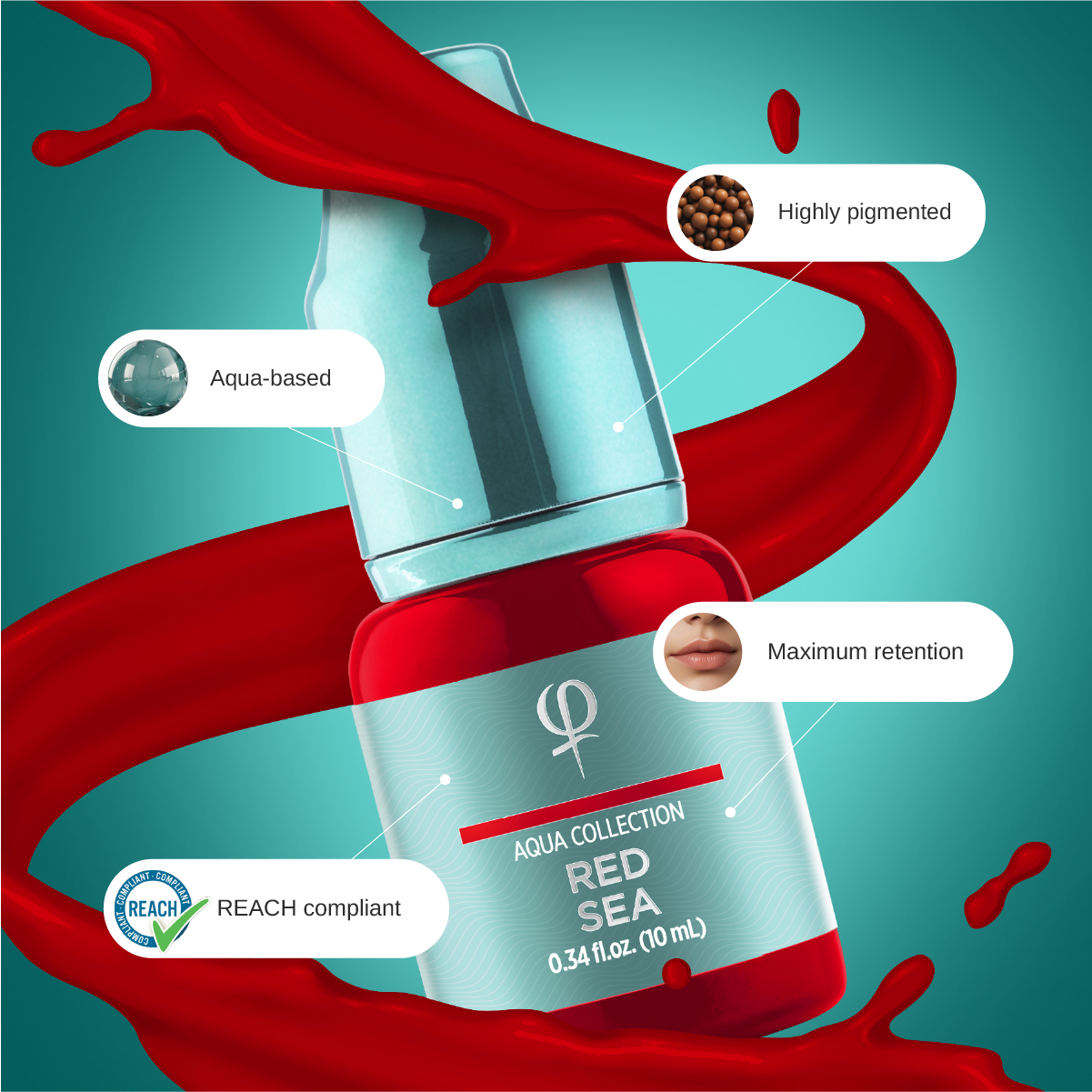 Red Sea PMU pigment 10ml Red Sea PMU pigment 10ml