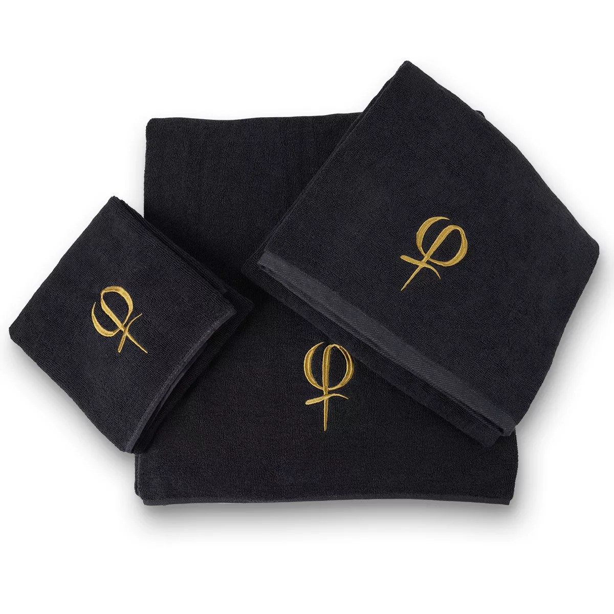 Phi SPA Towel Black S (100x60cm) Phi SPA Towel Black S (100x60cm)