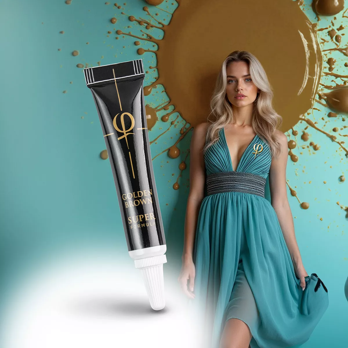 PhiBrows Golden Brown SUPER Pigment 5ml phibrows goldenbrown super 4.jpg