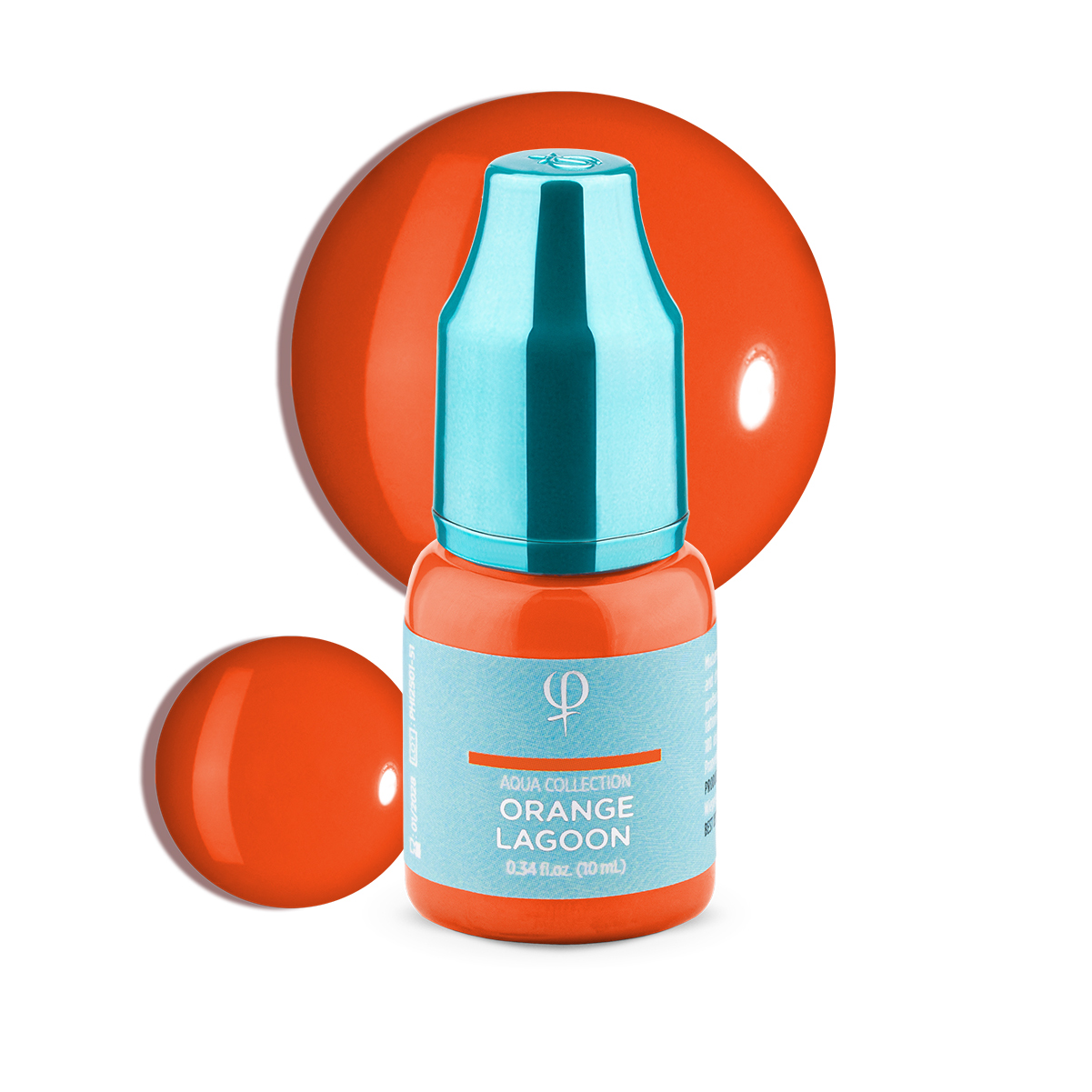 Orange Lagoon PMU pigment 10ml - Activator