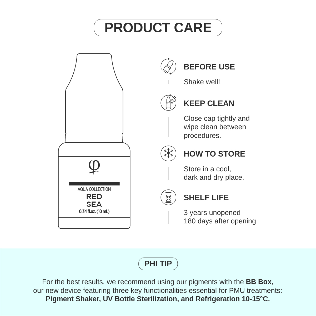 Red Sea PMU pigment 10ml Red Sea PMU pigment 10ml