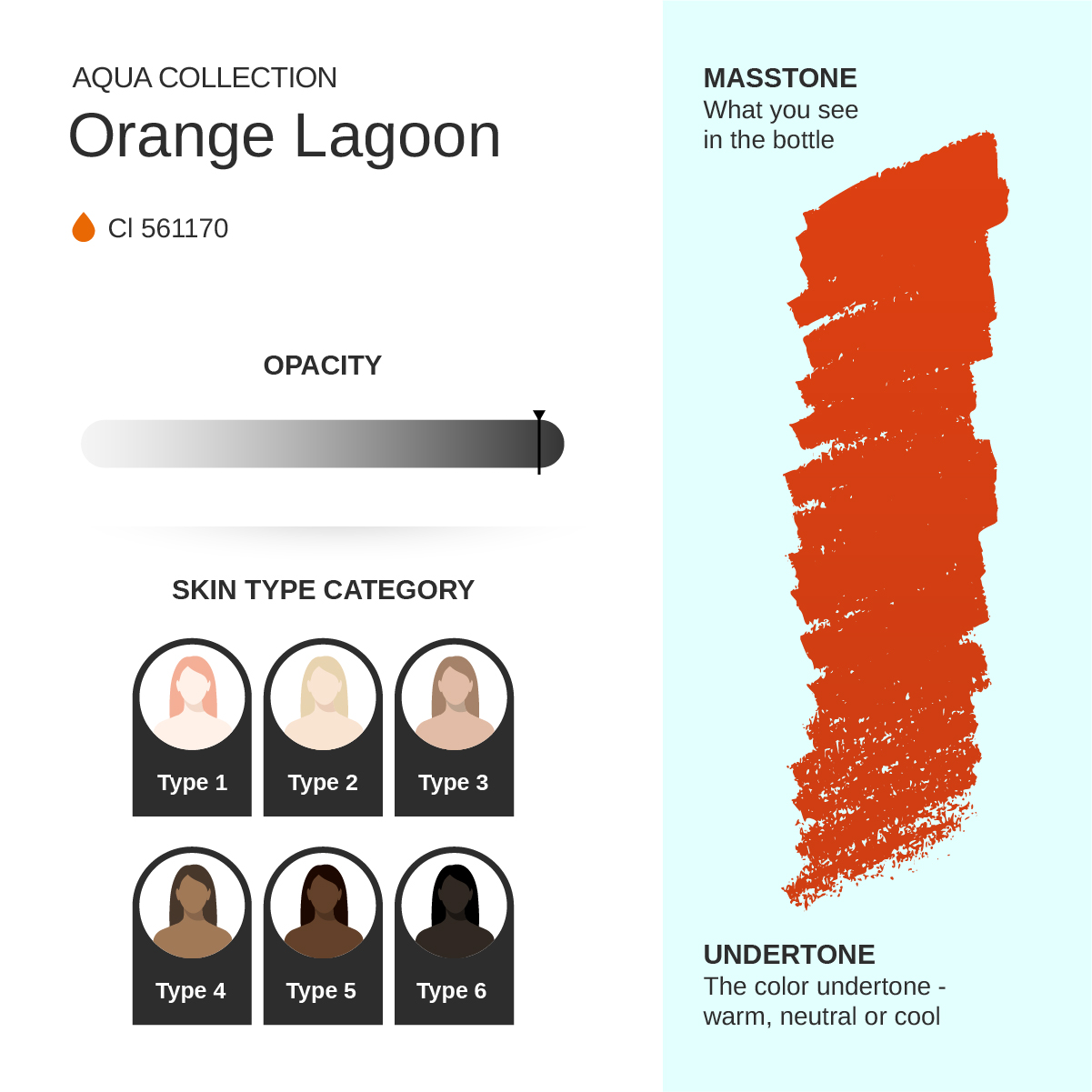 Orange Lagoon PMU pigment 10ml - Activator