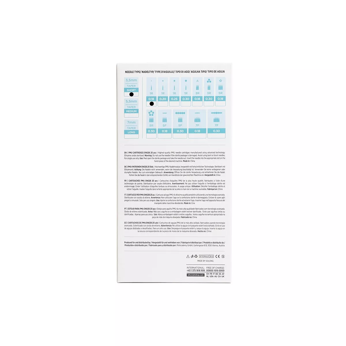Tattoo & PMU Universal Cartridge pmu cartridges 0.18 1r, 3.5mm taper (en02b) 20pcs 5.jpg